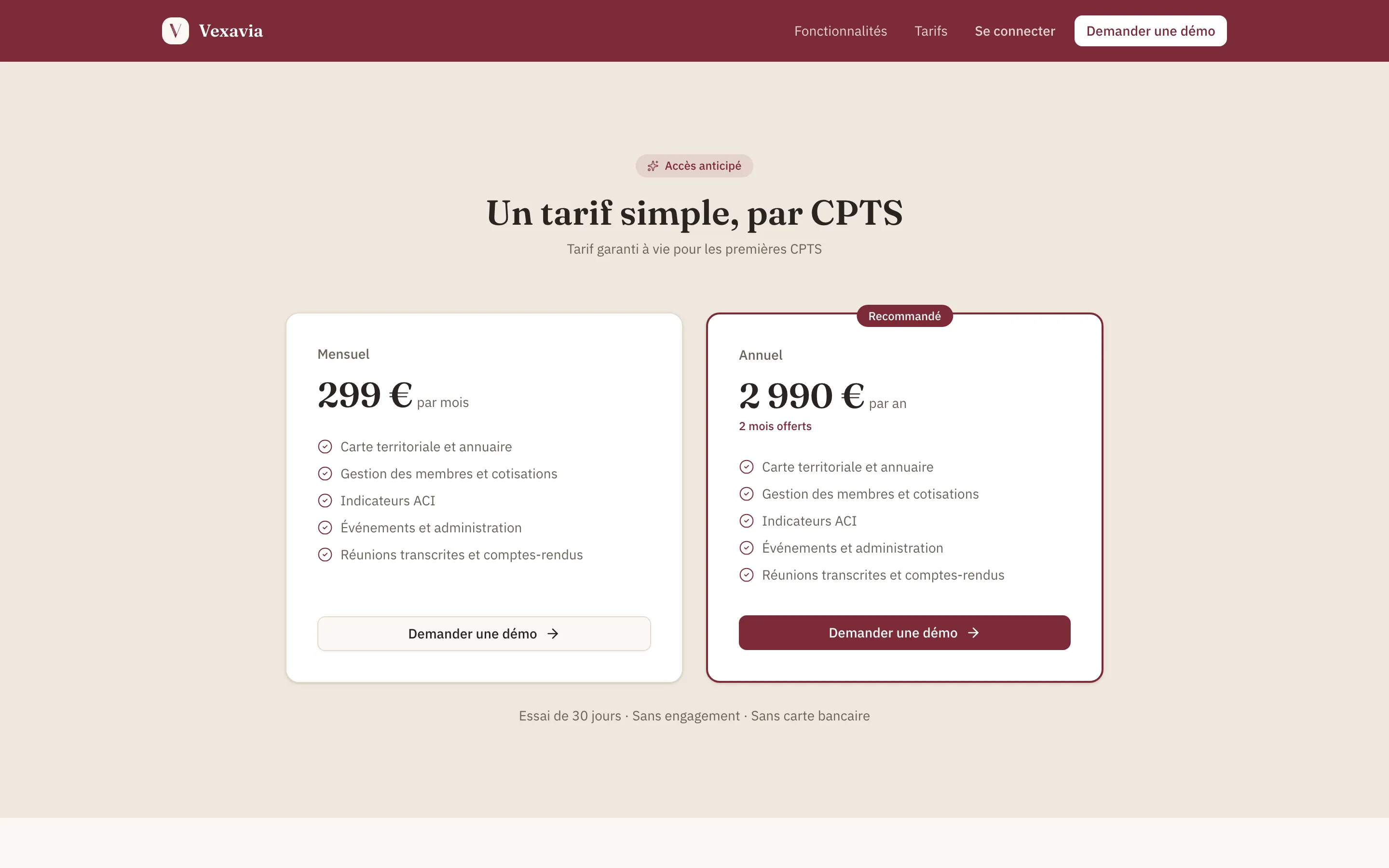 Modules de Vexavia : cartographie du territoire, réunions, indicateurs ACI — produit conçu par Obrentis